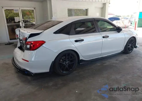2022 Honda Civic Si Sedan из США, поврежденный, VIN 2HGFE1E5XNH473494